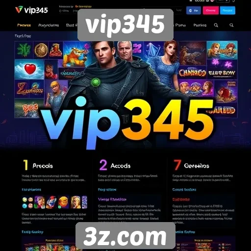 História e evolução do site vip345